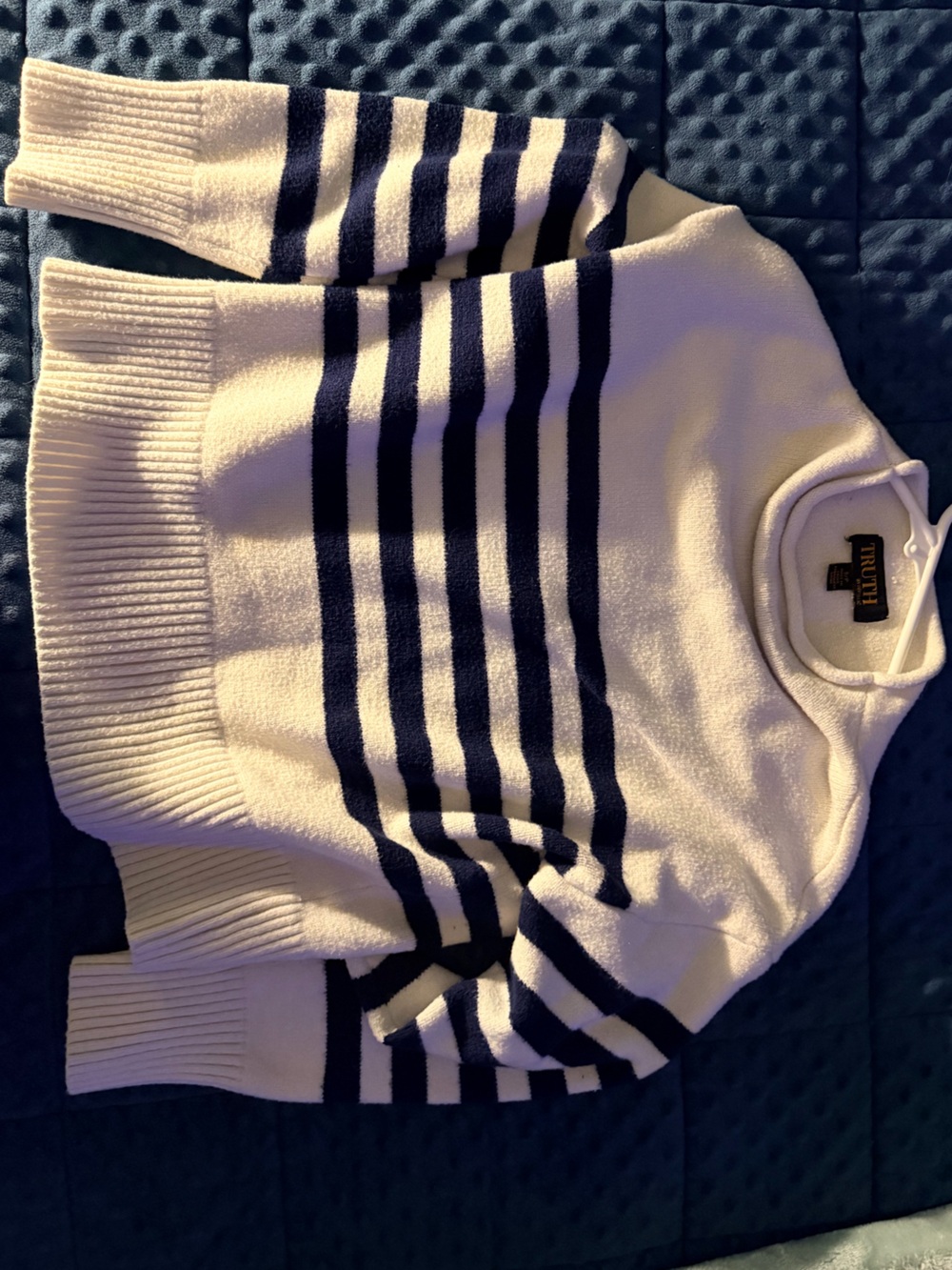 Truth Cream Knit Crewneck Sweater